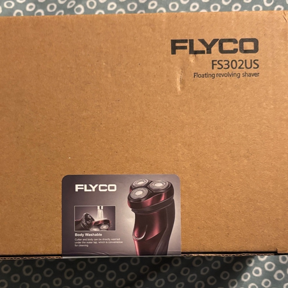 FS302US Floating Revolving Shaver - Black